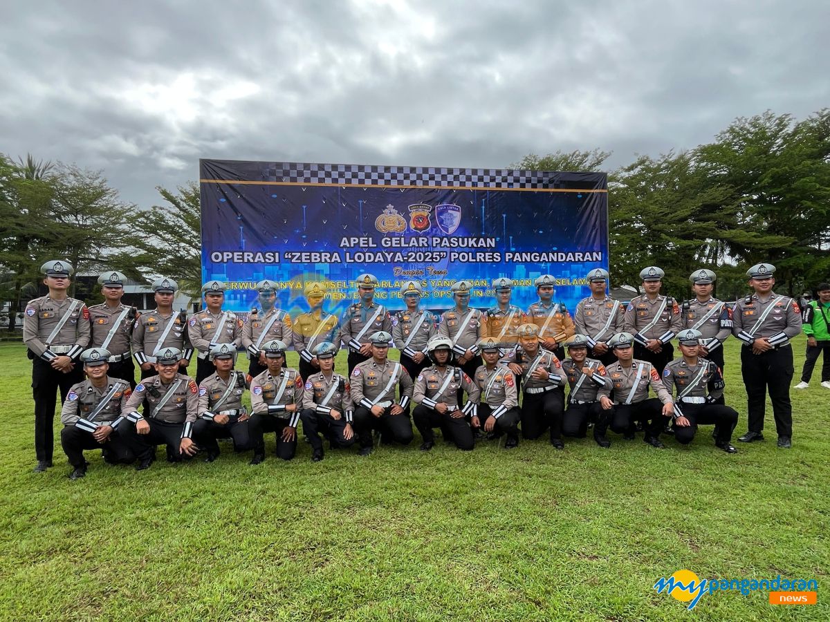 120 Personel Dikerahkan, Pangandaran Siaga Operasi Zebra Lodaya 2025