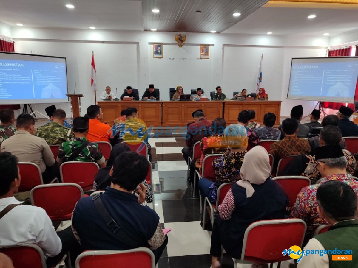Bupati Citra Pitriyami Pimpin Rakor Persiapan Lebaran 2026 di Pangandaran