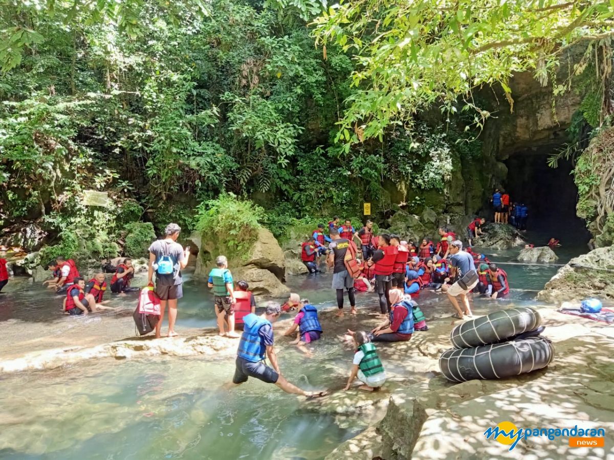 Citumang Pangandaran Jadi Destinasi Favorit Wisatawan Akhir Pekan