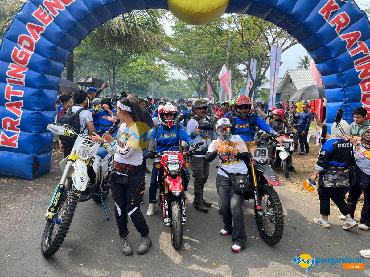 Foto: Bupati Citra Lepas Ribuan Peserta Pangandaran Explore Trail Adventure