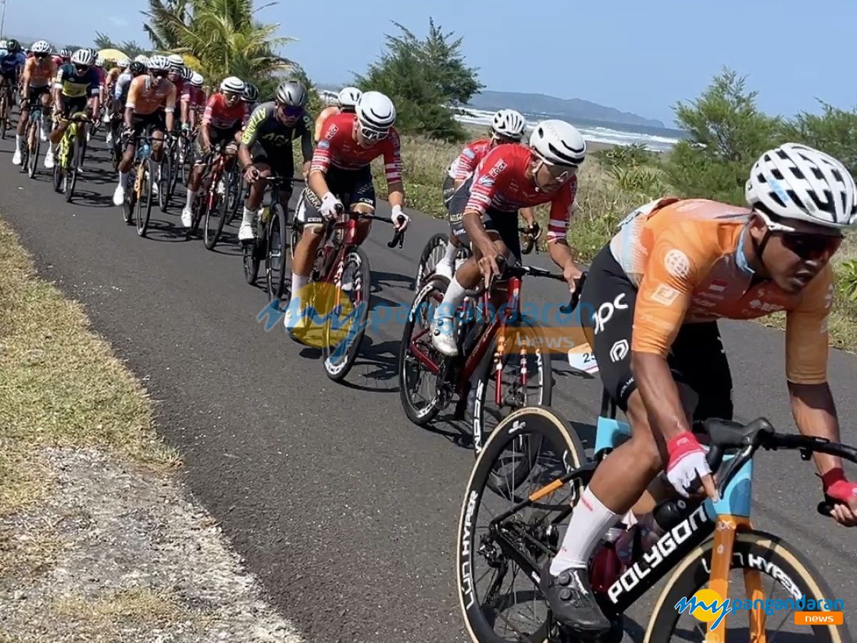 Foto: Peserta Balap IRR Man Elite ICF 2026 Road Race Pangandaran-Madasari