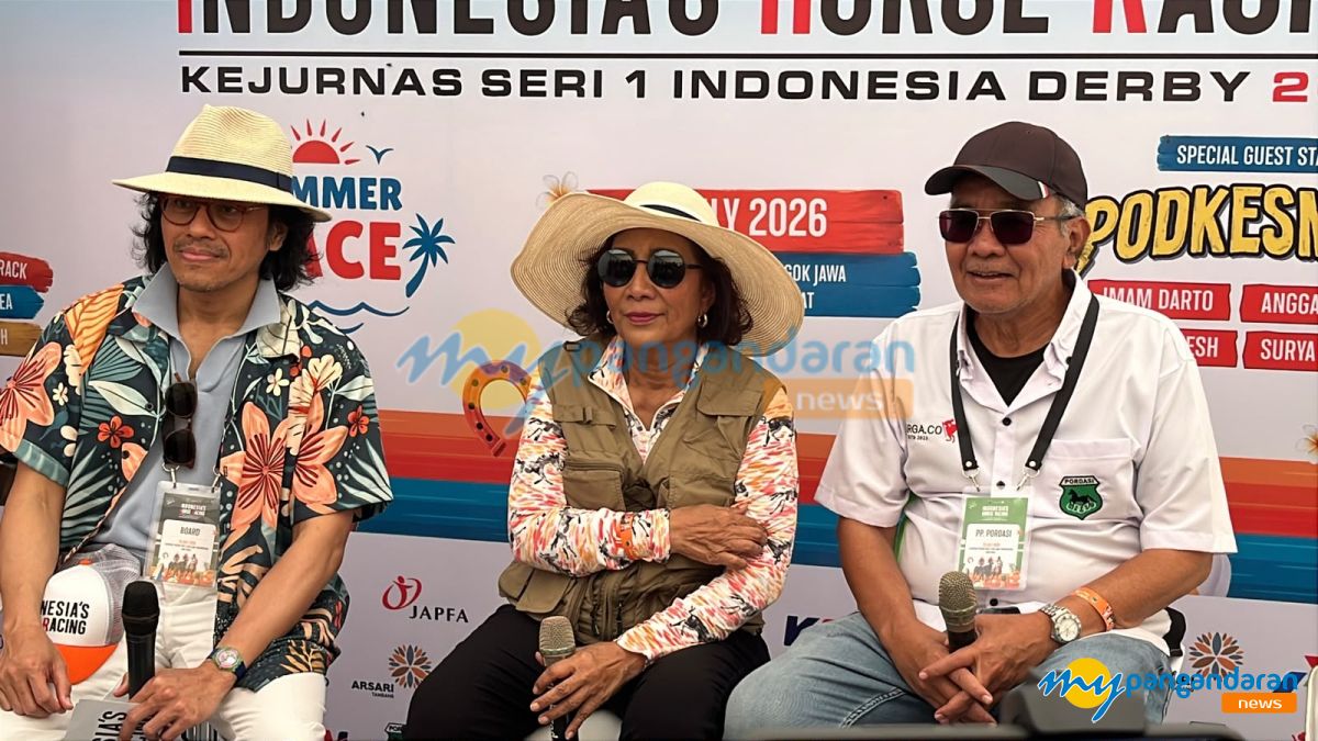 Indonesia Derby 2026, Susi Pudjiastuti Kenang Pacuan Kuda Pangandaran Sejak Masa Kecil