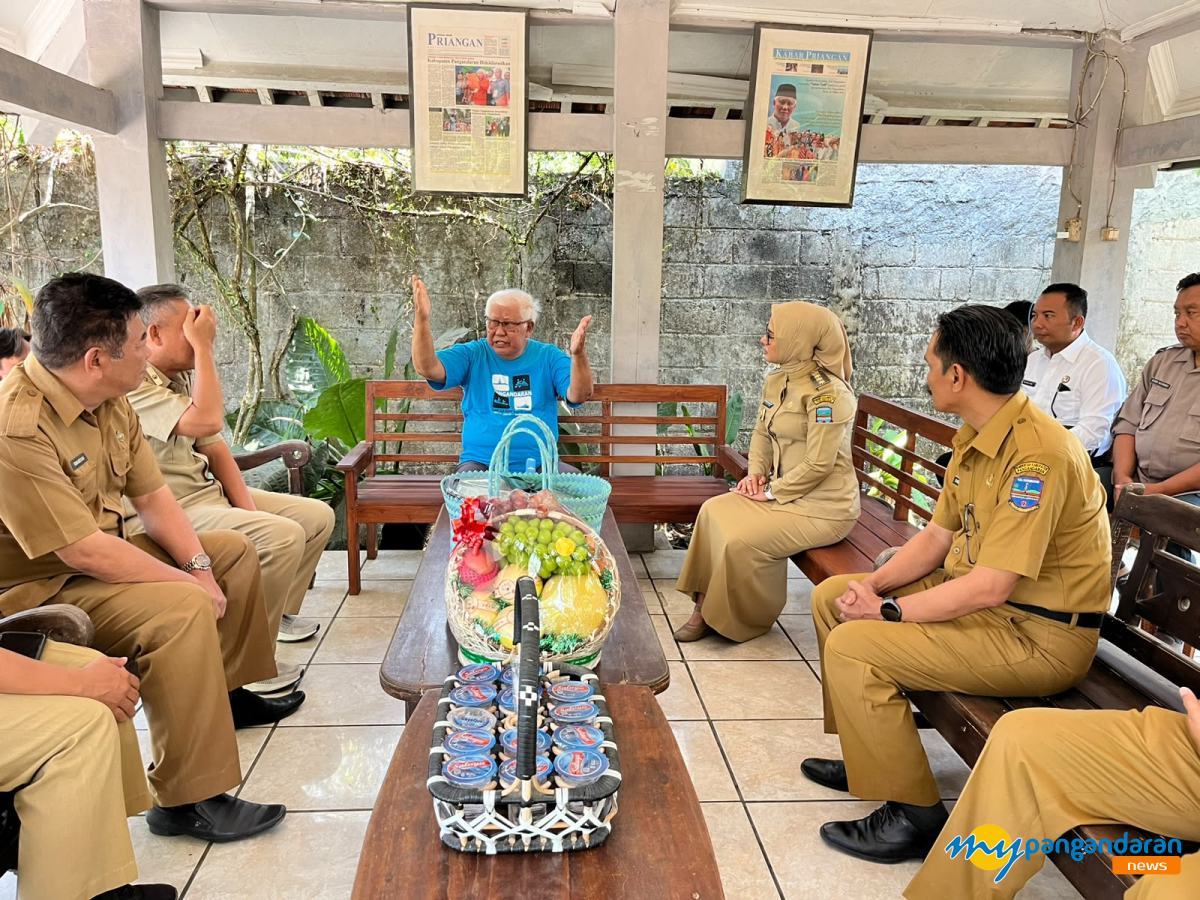 Jelang Milangkala ke-14, Bupati Citra Pitriyami Silaturahmi dengan Tokoh Presidium Pangandaran