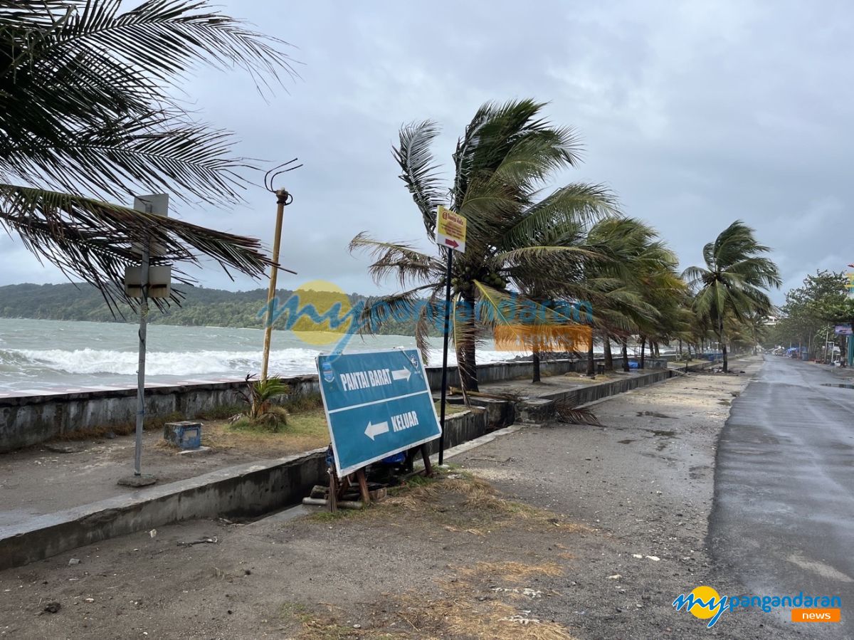 Kapolres Pangandaran Imbau Warga dan Wisatawan Waspadai Cuaca Ekstrem