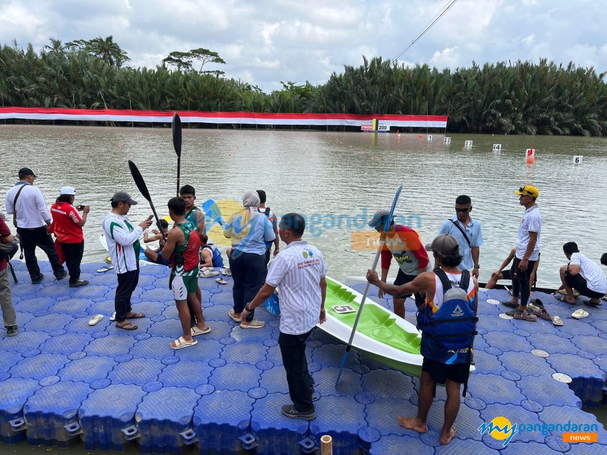 Open Turnamen Canoe-Kayak-SUP Meriahkan HUT TNI ke-80 di Sungai Cijulang Pangandaran