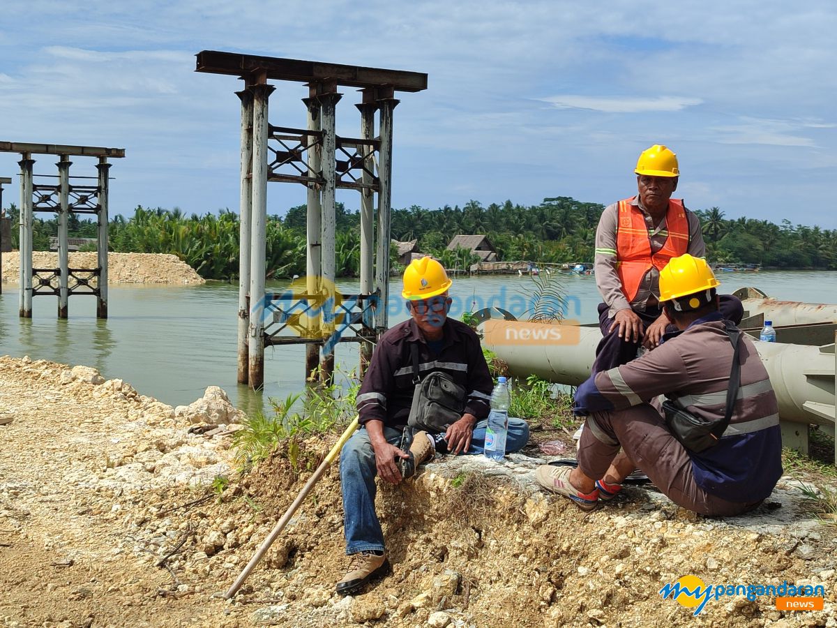 Pembangunan Jembatan Sodongkopo di Cijulang Dilanjutkan, Anggaran Capai Rp 55,4 Miliar