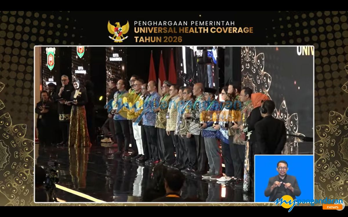Pemkab Pangandaran Raih UHC Award 2026 dari BPJS Kesehatan