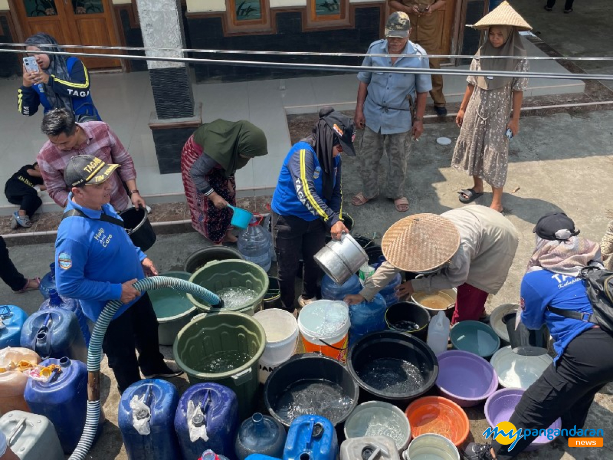 Pemkab Pangandaran Siapkan 90 Tandon Air untuk Atasi Kekeringan