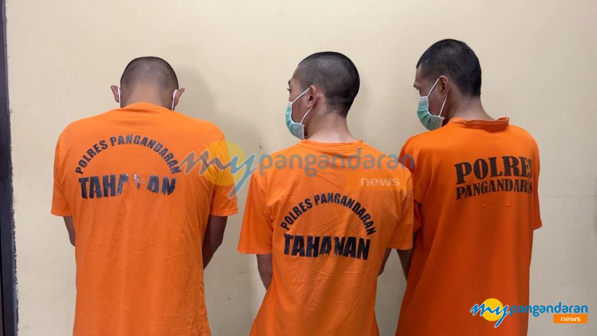 Polres Pangandaran Bekuk Tiga Pengedar Sabu Lintas Daerah, Tiga Pelaku Lainnya Masuk DPO