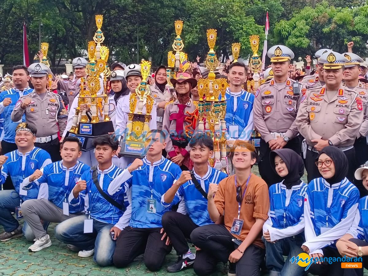 Satlantas Polres Pangandaran Raih Prestasi di Ajang Polisi Cilik dan Smart Student 2025 Polda Jabar