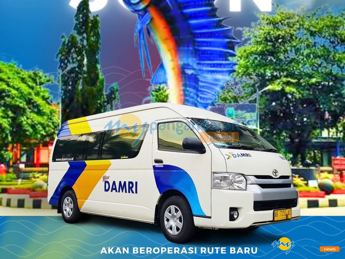 Shuttle DAMRI dari Stasiun Banjar ke Pangandaran Mulai Beroperasi 17 Maret 2025