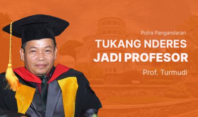 Prof Turmudi, Tukang Nderes menjadi Profesor
