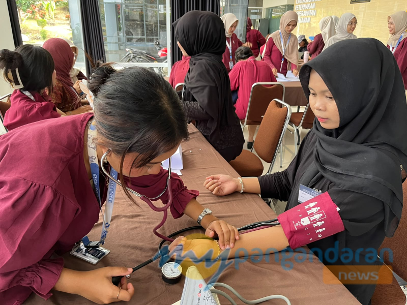 HIMA Keperawatan PSDKU Unpad Pangandaran Gelar Kegiatan Donor Darah bagi Mahasiswa dan Masyarakat Sekitar