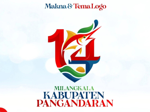 Makna Dan Filosofi Logo Milangkala ke-14 Kabupaten Pangandaran Menuju Kawasan Pariwisata Mendunia