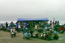 Pangandaran Lautan Scooter, Ajang Silaturahmi Para Bikers Vespa
