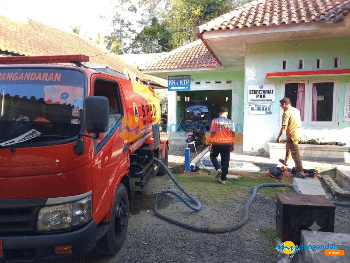 1.229 Jiwa di Pangandaran Terdampak Kekeringan, BPBD Salurkan 15.000 Liter Air Bersih