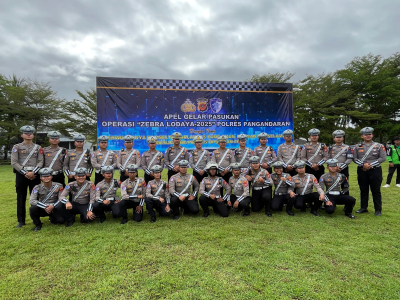 120 Personel Dikerahkan, Pangandaran Siaga Operasi Zebra Lodaya 2025