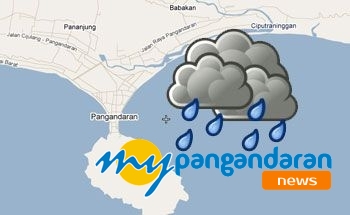 Akhir Pekan, Pangandaran diperkirakan Hujan Sedang