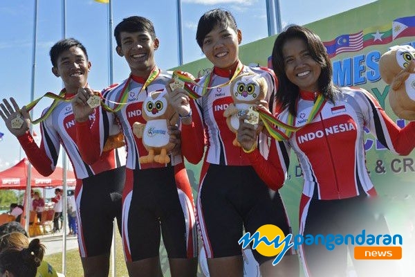 Anak Emas Kabupaten Pangandaran Sumbangkan Medali Emas di Sea Games 2013