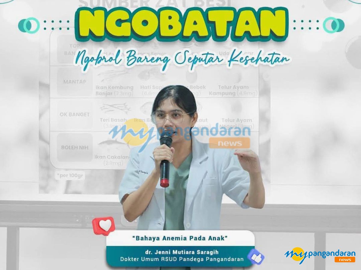 Anemia pada Anak Perlu Diwaspadai, RSUD Pandega Pangandaran Ingatkan Orang Tua Kenali Gejalanya