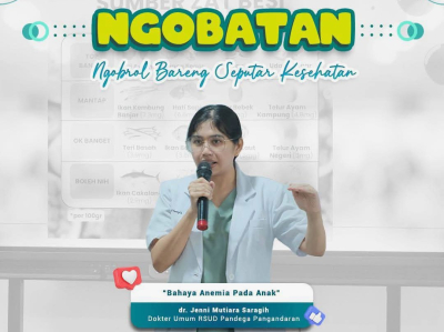 Anemia pada Anak Perlu Diwaspadai, RSUD Pandega Pangandaran Ingatkan Orang Tua Kenali Gejalanya