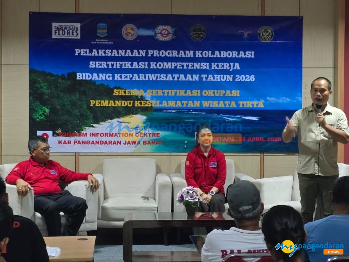 Balawista Jabar Dorong Sertifikasi Pelaku Wisata Air di Destinasi Wisata Kabupaten Pangandaran 