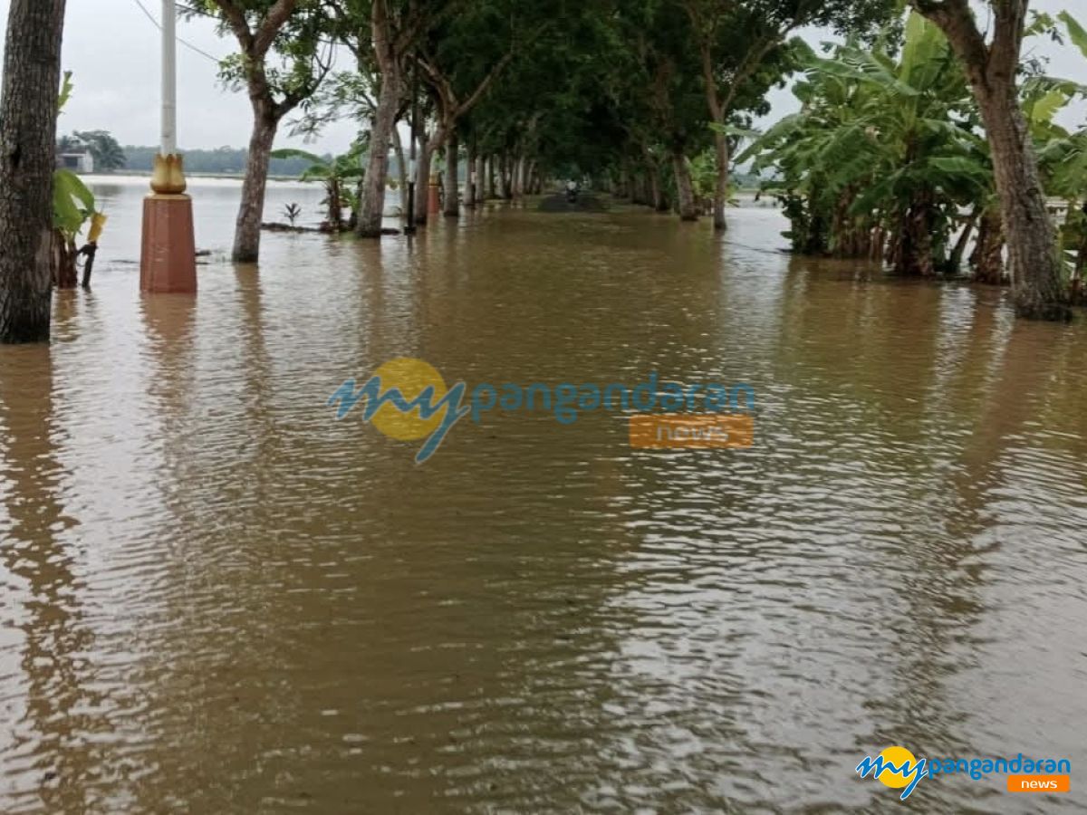 Banjir Rendam Empat Desa di Pangandaran, Ratusan Rumah Tergenang Akibat Luapan Sungai Citanduy