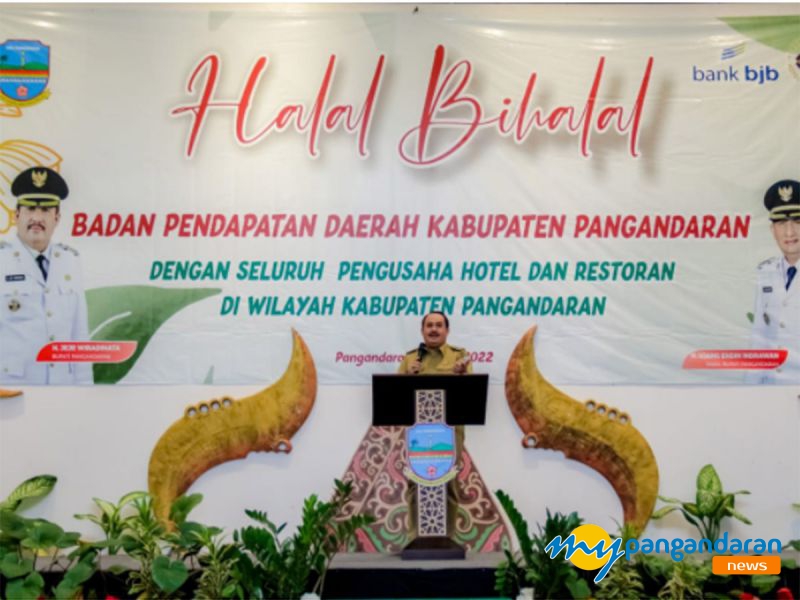 Bapenda Pangandaran Gelar Halal Bihalal Bersama Pengusaha Hotel dan Restoran