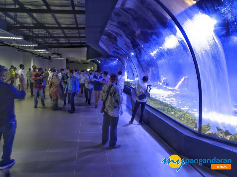 Belum Penuhi Persyaratan, Aquarium Piamari Pangandaran Belum Bisa di Kunjungi Wisatawan