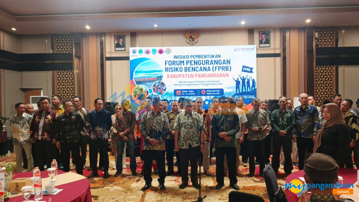 BNPB Bentuk Forum Pengurangan Risiko Bencana di Pangandaran, Perkuat Mitigasi dan Kesiapsiagaan Masyarakat