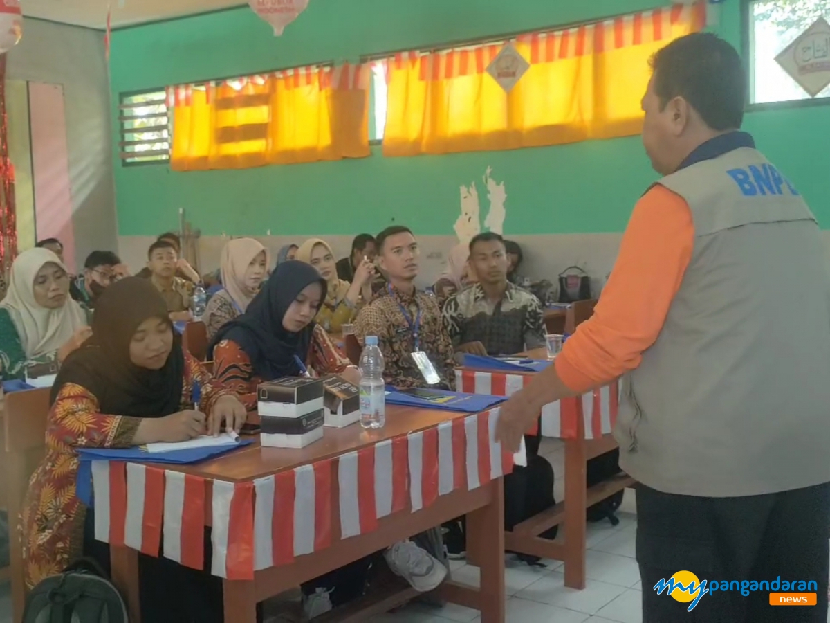 BPBD Pangandaran Edukasi Guru SD dan SMP Tentang Mitigasi Megathrust