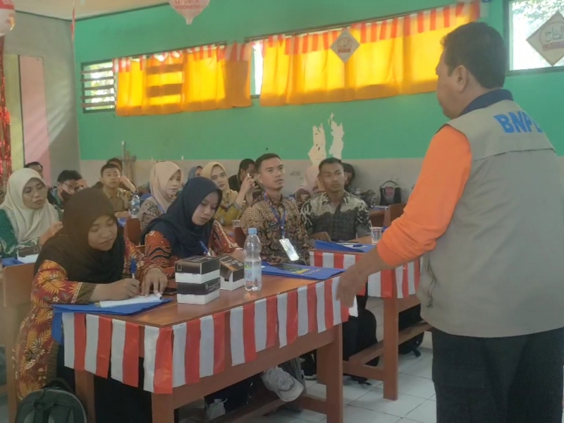 BPBD Pangandaran Edukasi Guru SD dan SMP Tentang Mitigasi Megathrust