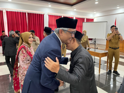 Bupati Citra Pitriyami Lantik Agus Nurdin sebagai Pj Sekda Pangandaran