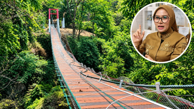 Bupati Pangandaran Ungkap Detik-Detik Jembatan Pongpet Patah Saat Peresmian