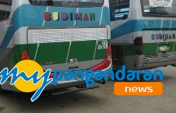 Bus Budiman Mogok Diseruduk Sinar Jaya