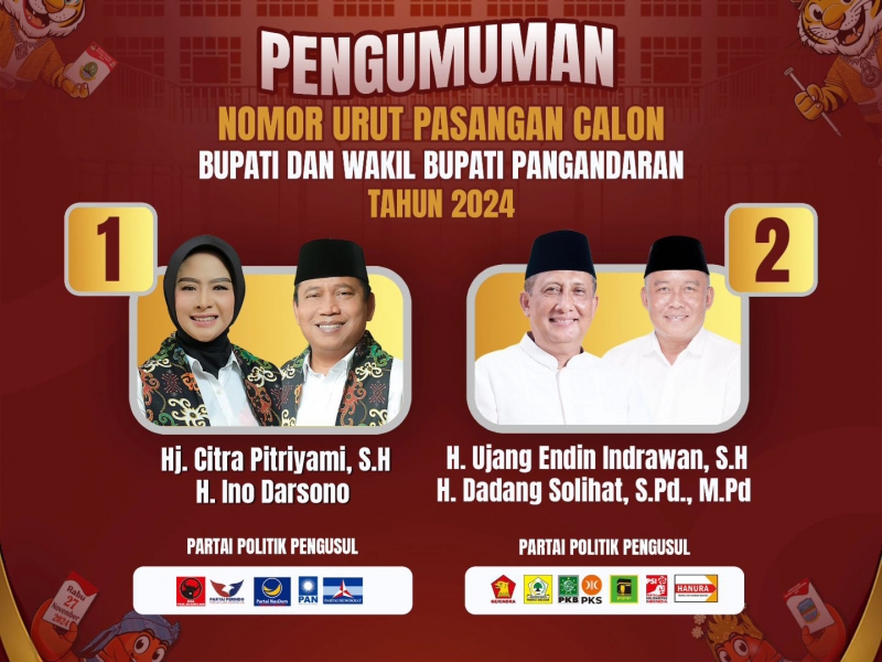 Catat Tanggalnya, Jadwal Kampanye Pemilihan Bupati Pangandaran 2024