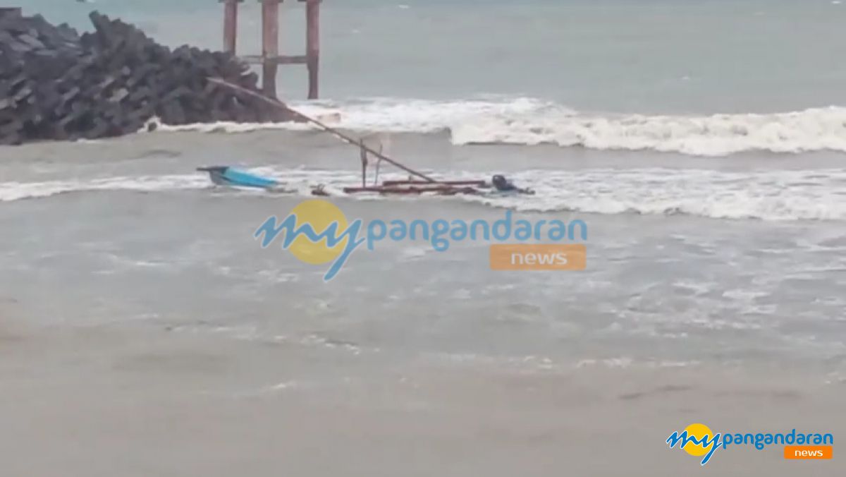 Cuaca Buruk di Pangandaran, Satu Perahu Nelayan Masih Hilang Kontak