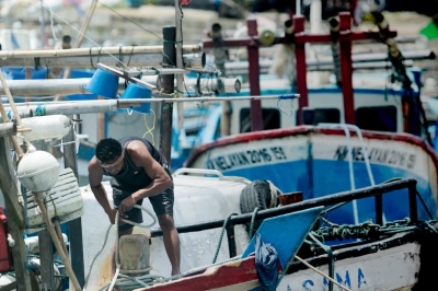 Cuaca Buruk, Nelayan Pangandaran Tunggu Cuaca Normal Untuk Melaut