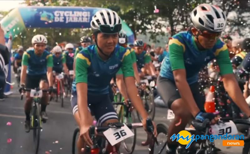 Cycling De Jabar 2023, Lintas Selatan Jabar Finish di Pangandaran