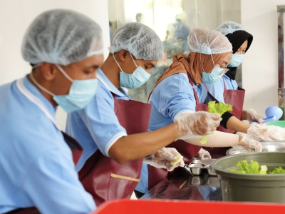 Dapur SPPG Binaan Polres Diresmikan, Kapolres Pangandaran Pastikan Makanan Higienis dan Bergizi