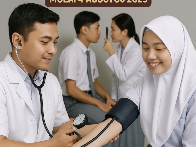 Dinas Kesehatan Pangandaran Gelar Cek Kesehatan Gratis untuk Pelajar Mulai 4 Agustus 2025