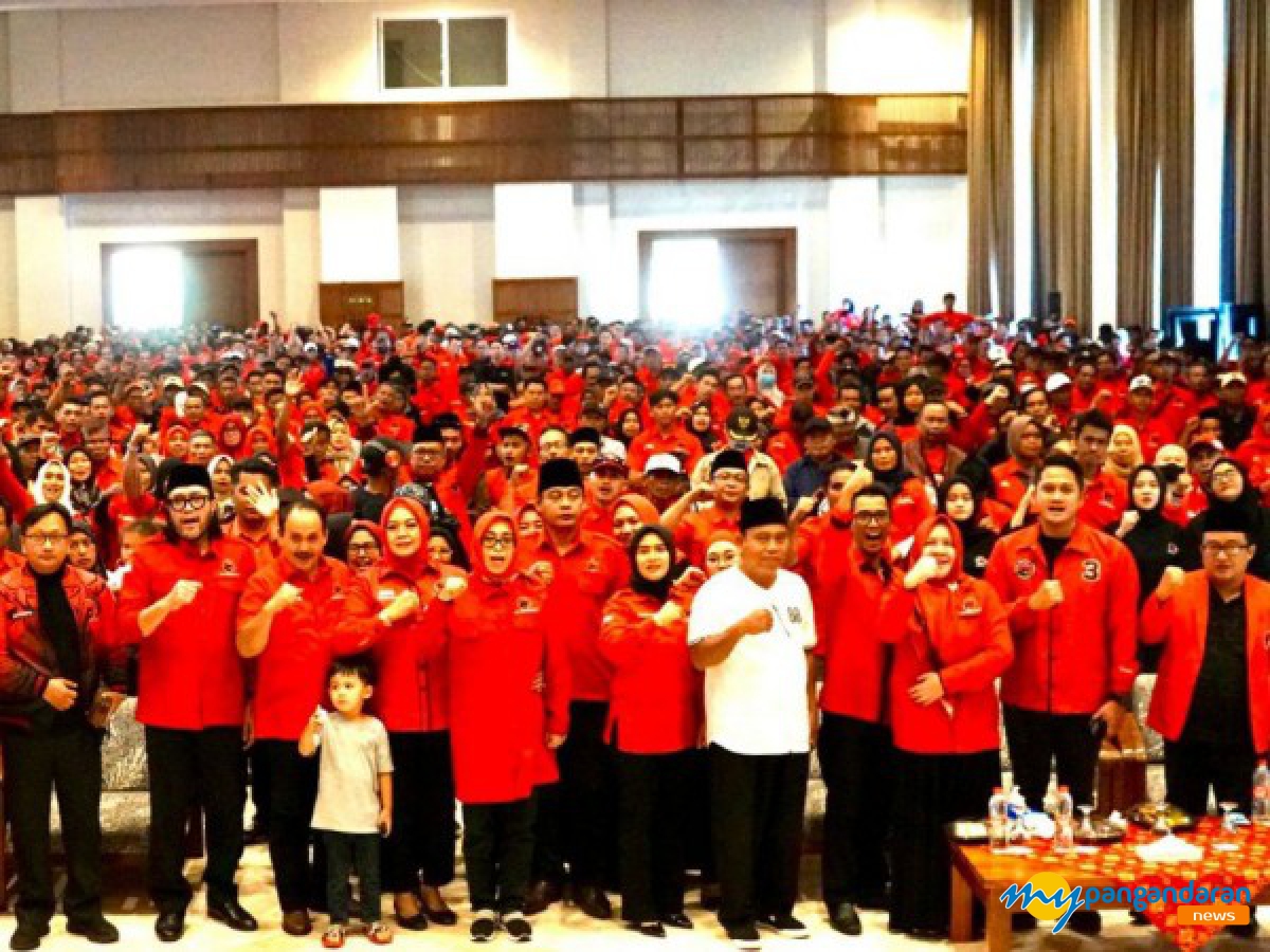 DPC PDI Perjuangan Pangandaran Gelar Rakercabsus dan Konsolidasi Pemenangan Pilkada 2024