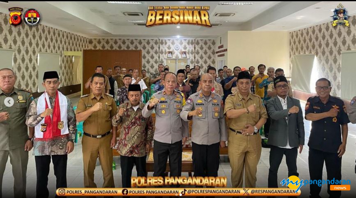 Forum Silaturahmi Kamtibmas Polda Jabar Digelar di Polres Pangandaran