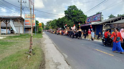 Foto : Semarak Karnaval HUT RI ke-77 Kabupaten Pangandaran