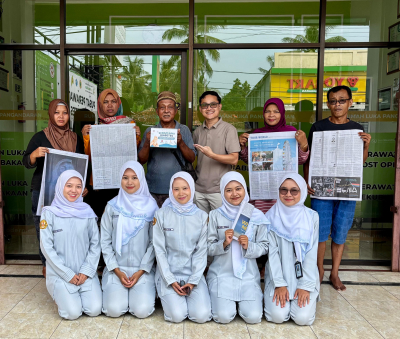 Gerakan Sehat untuk Diabetes, Kolaborasi Mahasiswa Ners Unpad dan Rumah Luka Pangandaran Gelar Senam Kaki Diabetes
