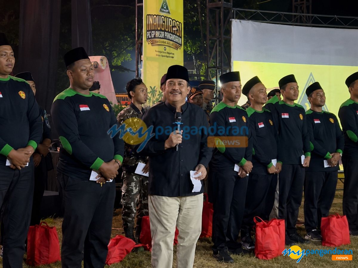 Hadiri Pelantikan GP Ansor Pangandaran, Jeje Wiradinata Tekankan Pentingnya Nilai Kebangsaan dan Antikorupsi
