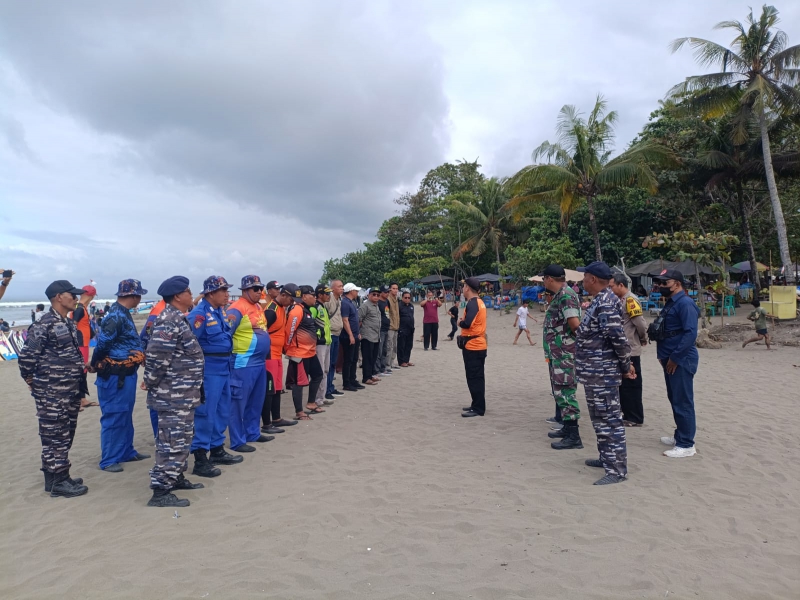 Hari Kedua Pelajar Garut yang Tenggelam di Pantai Pangandaran Belum Ditemukan