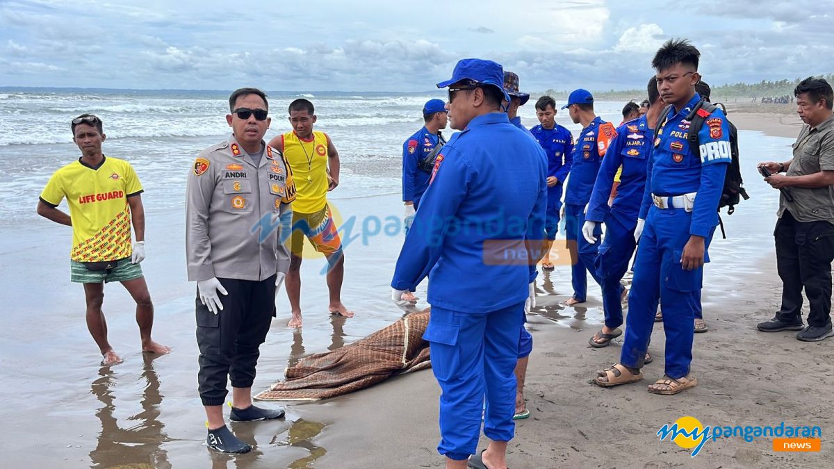 Hari Pertama Pencarian Santri Asal Bandung Ditemukan MD di Pos 5 Pangandaran Sunset 