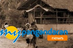 Hujan Abu Vulkanik di Pangandaran Dalam 30 Tahun