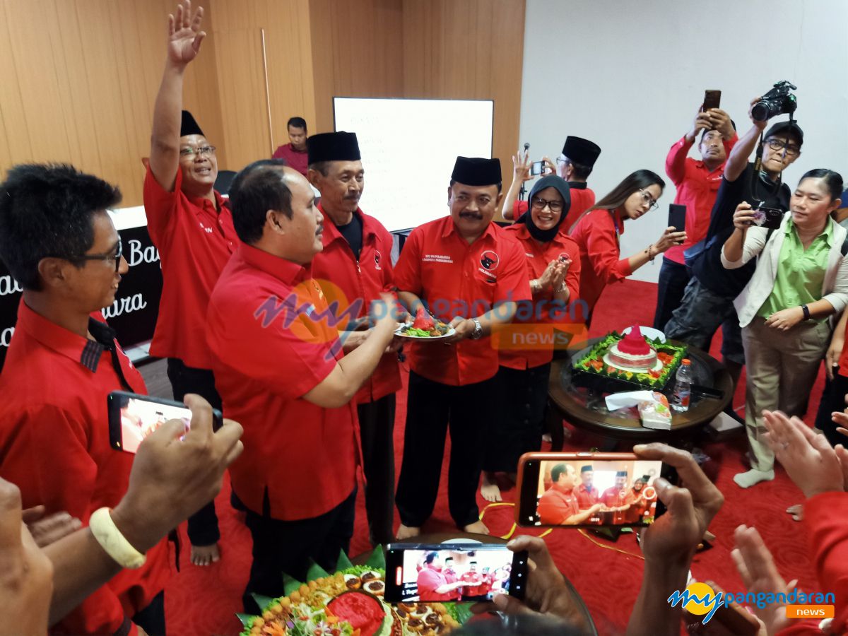 HUT ke-52 PDI Perjuangan, Ketua DPC PDIP Pangandaran Jeje Wiradinata Soroti Pencapaian Partai 